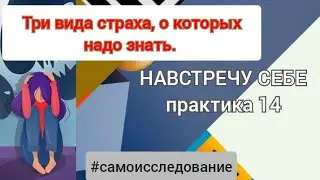 14 практика НАВСТРЕЧУ СЕБЕ. Тема: 3 вида страха. Как с ними работать.