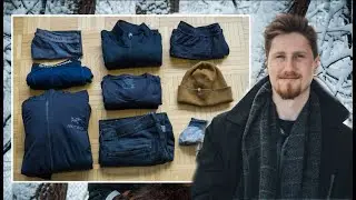 How I Pack for Winter Travel with just One Bag | Minimalist Clothing List in 25L Bag