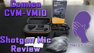 [TiG] Review: Comica CVM-VM10 Shotgun Microphone