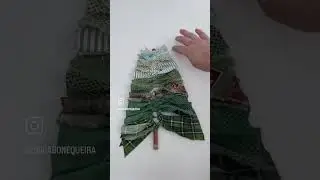 Árvore de Natal retalhos