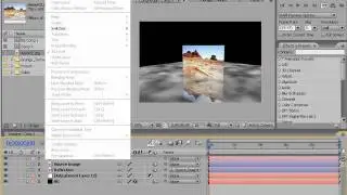 24 3D отражение водной поверхности Adobe After Effects