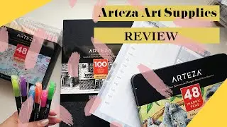 Arteza Art Supplies Review //cllalagram