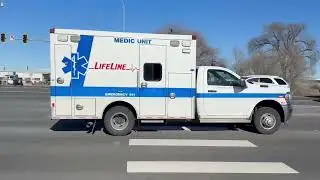*WAIL & YELP* LifeLine Ambulance-Medic 31 Responding to Trauma