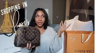 SHOPPING IN PARIS | Gucci, Givenchy, Versace, YSL, and Louis Vuitton | Jayla Koriyan TV