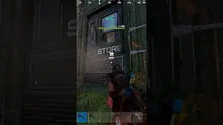 Destroying Vending Machines with Jackhammer in Rust #shorts #rust #rustshorts