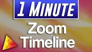 Hitfilm Express : How to Zoom in On Timeline