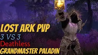 Lost Ark Grandmaster Paladin PVP! 3VS3! Watch if you want to see how to actually PVP on Paladin!
