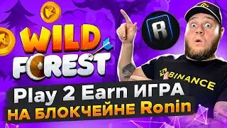 🎮Wild Forest Play2Earn игра на блокчейне Ronin🎮