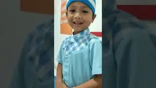 Syafiq Masuk TK 3