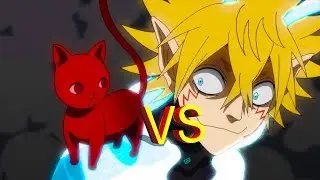 Электро-Эльф VS Котик красный