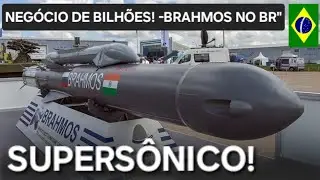 NEGÓCIO DE BILHÕES! BRASIL DEVE DIVULGAR SOBRE MÍSSIL SUPERSÔNICO E AA EM PARCERIA COM -ÍNDIA"