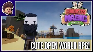 OPEN WORLD ADVENTURE RPG! || Swords n' Magic and Stuff - First Look Gameplay