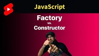 JavaScript Factory vs. Constructor in 1 Minute 