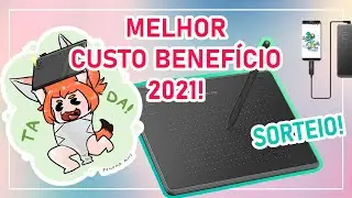 Mesa digitalizadora HUION H430P - Unboxing Review e Teste | #SORTEIO!