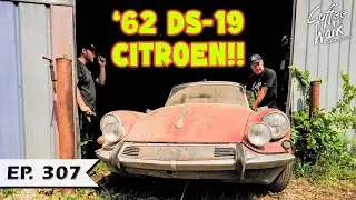 BARN FIND: 1962 DS-19 Citroen!!