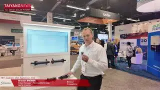 Staubli’s Brandon Brewer Talks About Latest Connector Solutions for US Market at RE+ 2024