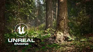 Unreal Engine - Conifer Forest Pack Gameplay - UCreate 