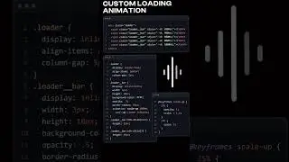 CUSTOM LOADING ANIMATION || HTML & CSS || 