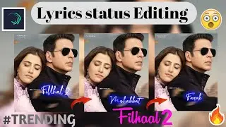 Trending lyrics status Editing || Alightmotion editing #statusediting #alightmotion #PK_CREATION_258