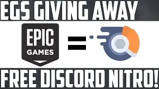 FREE Discord Nitro by Epic Games!