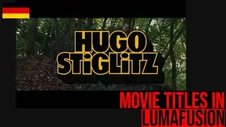 Tarantino Style Film Titel in Lumafusion [GER] [4K]