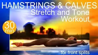 Hamstring Stretching Workout/Follow Along/Effective techniques explained