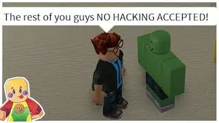 FRAMING Someone For HACKING In ROBLOX