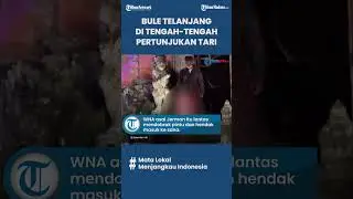 HEBOH! Bak Model Kecantikan, Bule Wanita Nekat Telanjang di Depan Audiens saat Pertunjukan Tari