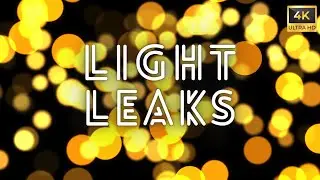 LIGHT LEAK  | Overlay 10 | FREE TO USE | COPYRIGHT FREE