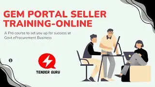GeM Portal Seller Training