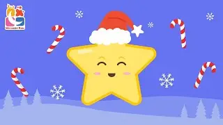 Twinkle Twinkle Little Star - Holiday Edition 🎄 Nursery Rhyme 🎶 Kids Karaoke Song 🎤 Kids Sing-Along