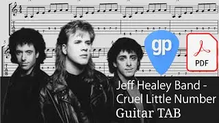 Jeff Healey Band - Cruel Little Number Guitar Tabs [TABS]