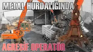 Metal hurdalığında damperin canını çıkardık (Agresif Operatör)