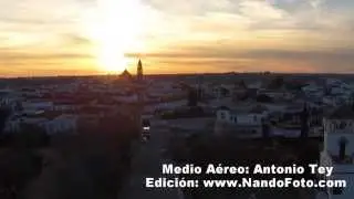 Salteras a vista de pájaro, a vista de dron - www.NandoFoto.com