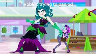 So I used my little pony as a Roblox meme