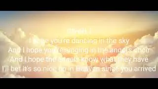 Dani and Lizzy- Dancing in the sky(lyrics)