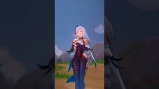 Shenhe Idle Animation 1|Genshin Impact| 