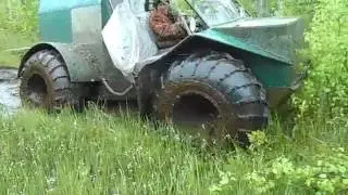 Каракат . Выезд с болота .