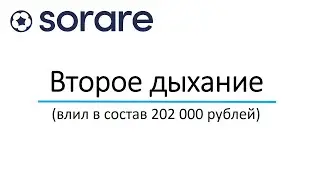 Sorare второе дыхание. Мой состав стоимостью 202 тыс рублей