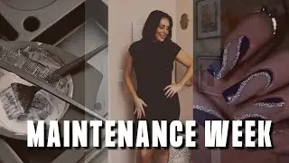 FIRST MAINTENANCE VLOG 😱 EVER! / WAXING, HAIR , NAILS AND PROTECTING MY PEACE / DANIELA DIARIES