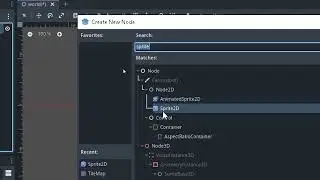 How to add sprite in Godot