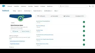 Asynchronous Processing Basics | Asynchronous Apex | Salseforce Trailhead