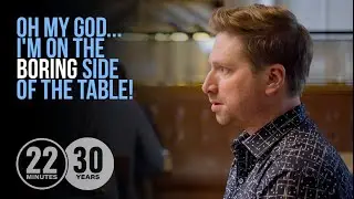 The wrong side of the table!