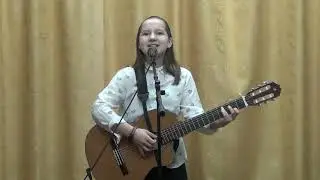 Фестиваль «Моя Москва». Дипломант Вера Бубнова исполняет песню «Песенка о Москве»