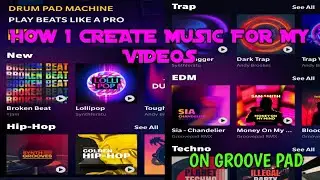 CREATE COOL AWSOME BEATS WITH GROOVE PAD APP.