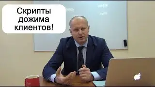 Скрипты дожима клиентов [Продажи с Дмитрием Скуратовичем]