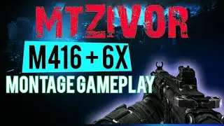 M416 + 6X SPRAY (how to spray with 6X scope with zero recoil)