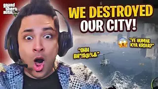 BIGGEST TSUNAMI IN THE CITY *INSANE* !!😲- GTA 5 GAMEPLAY - MRJAYPLAYS