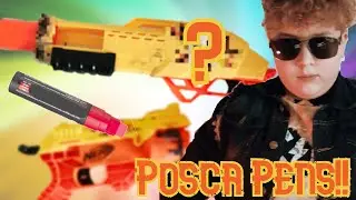 Custom Nerf Gun!!! Using Posca Pens #2