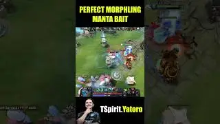 The perfect Manta bait | TSpirit.Yatoro | THIS IS HOW TI10 CHAMP PLAYS MORPHLING | LIMA MAJOR 2023